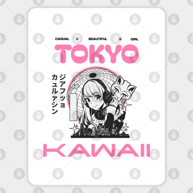 Anime Energy: Bold, Vibrant, and Full of Style Magnet by Steve